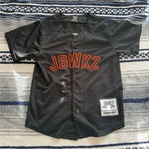 Jabbawockeez  Youth JBWKZ Baseball Jersey (Medium) #1 Gee